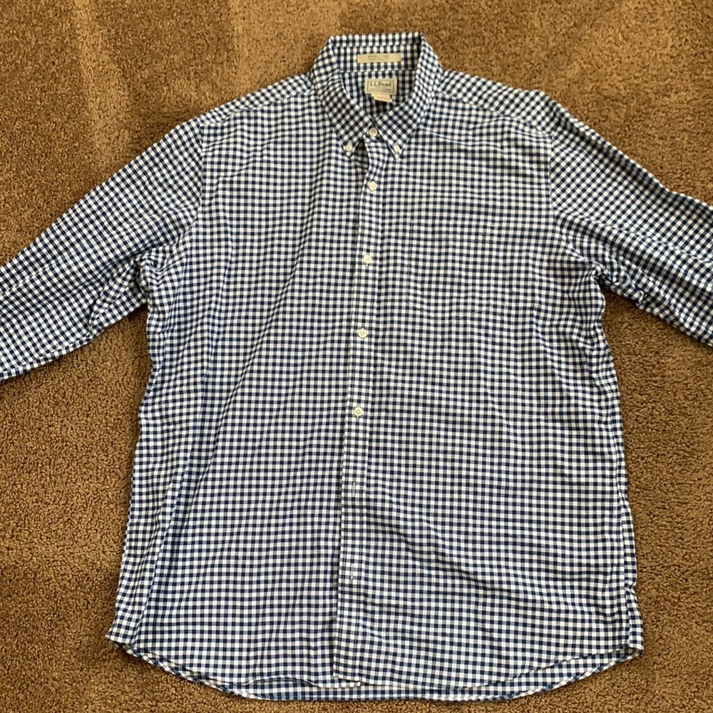 Men’s flannel! Super cute! Hardly worn! L.L. Bean!